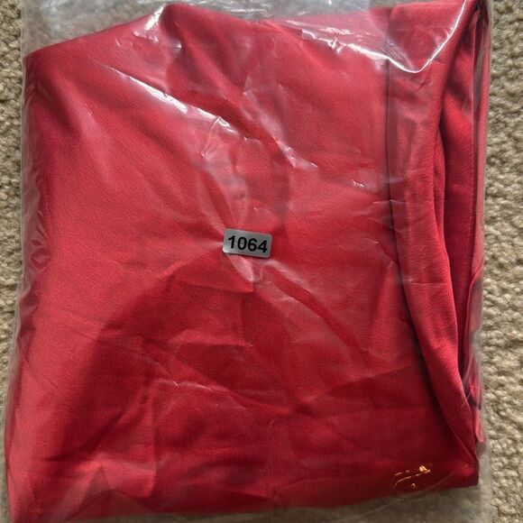 Show Me Your Mumu Taylor Tube Mini Dress in Red Luxe Satin Size S - Picture 9 of 9